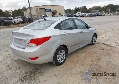 2013 Hyundai Accent Gls из США, поврежденный, VIN KMHCT4AE5DU500820